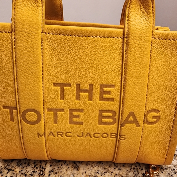Marc Jacobs The Tote Bag Mini Artisan Gold - Picture 2 of 7
